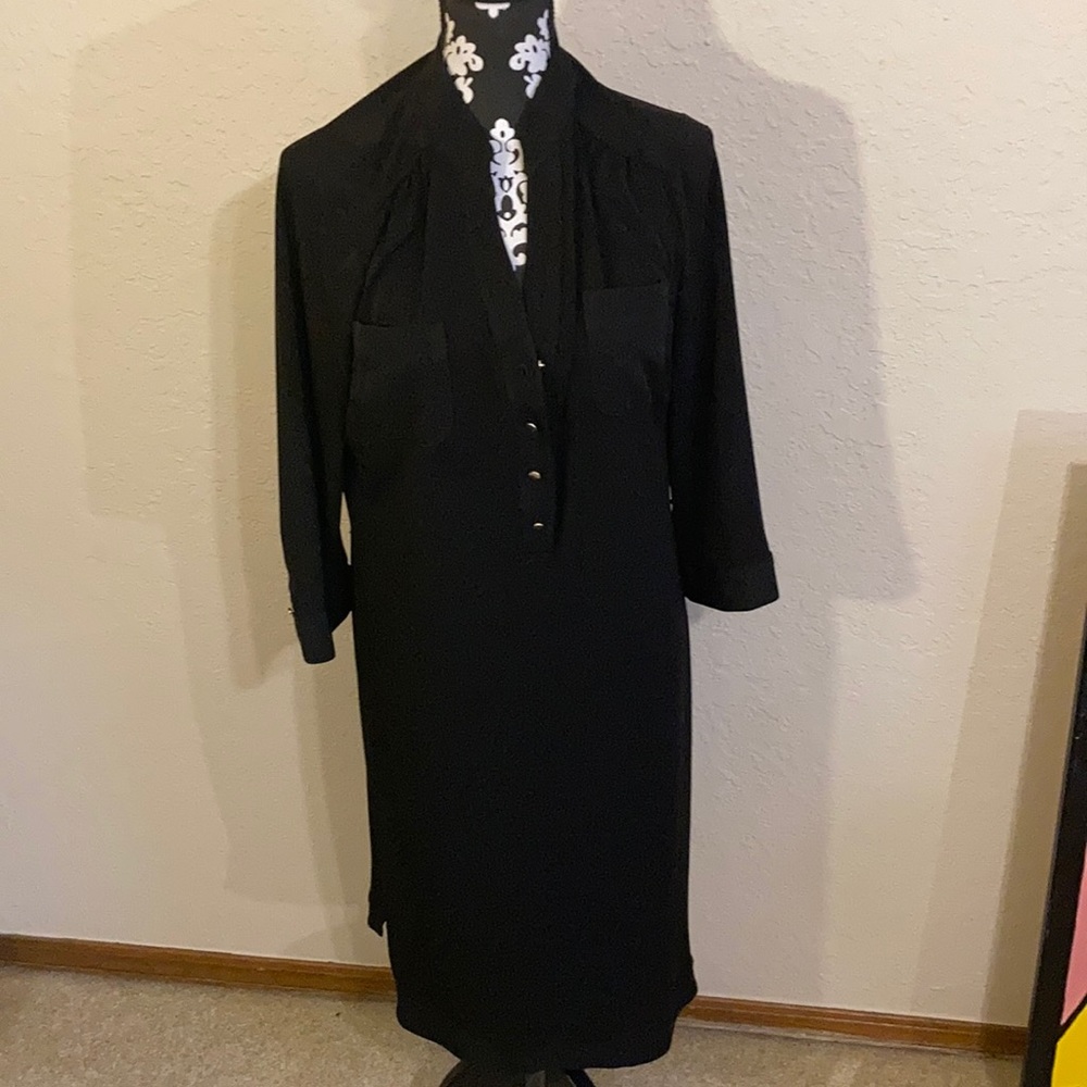 Simple black dress